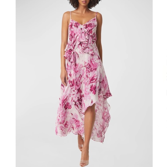 MISA Los Angeles pink Greta dress - Picture 5 of 9